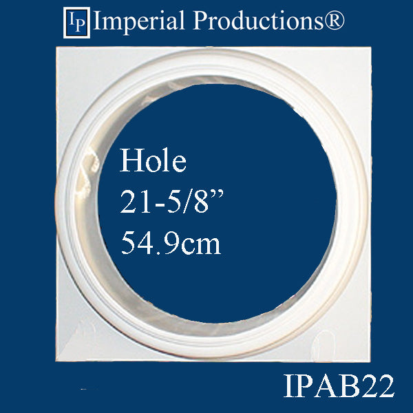 IPAB22-POL-PK4 Attic Base Hole 21-3/4" ArchPolymer pack of 4 Custom Order