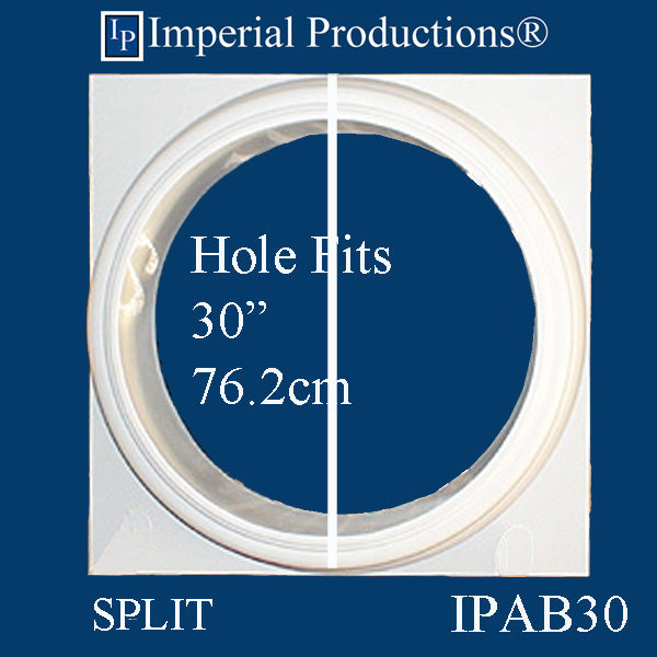 IPAB30-FG-SPLIT PK2 Attic Base Hole 30" Fiberglass pack of 2
