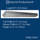 IPBRL2000T Series 3 Top Rail 7 Feet, Each