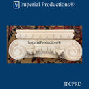 IPCPRI3 Roman Ionic Capital Hard Maple Bottom Ring 3-1/4", Pack of 2