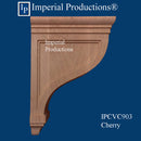 IPCVC903-CHR-PK2 Mission Corbel, Cherry 12" high x 5" wide x 8-1/2" deep, Pack of 2