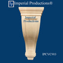 IPCVC903-MAP-PK2 Mission Corbel, 12" high x 5" wide x 8-1/2" deep, Hard Maple Pack of 2