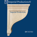 IPCVC903-MAP-PK2 Mission Corbel, 12" high x 5" wide x 8-1/2" deep, Hard Maple Pack of 2