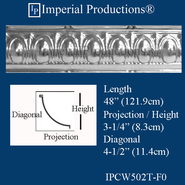 IPCW502T-F0-PK5 Tin Crown pack of 5