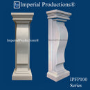 IPFP100-72-STN Art Deco Fireplace Mantel 72 inch wide