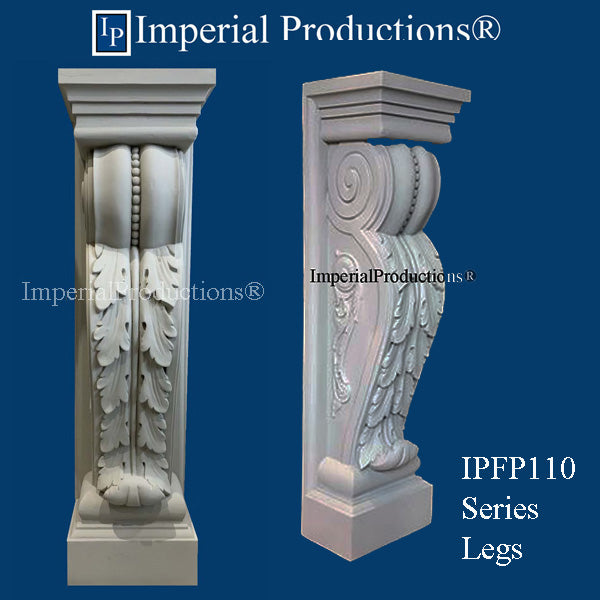 IPFP110-80-SM Classical Acanthus Fireplace Mantel 80 inch wide