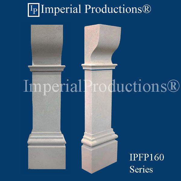 IPFP160-80-SM Doric Fireplace Mantel 80 inch wide