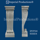 IPFP500-72-SM Ionic Fireplace Mantel 72 inch wide