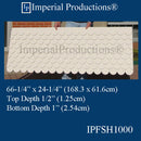 IPFSH1000-POL-PK4 Fishscale Panel Pack 4, ArchPolymer (sale US$176.06 ea)