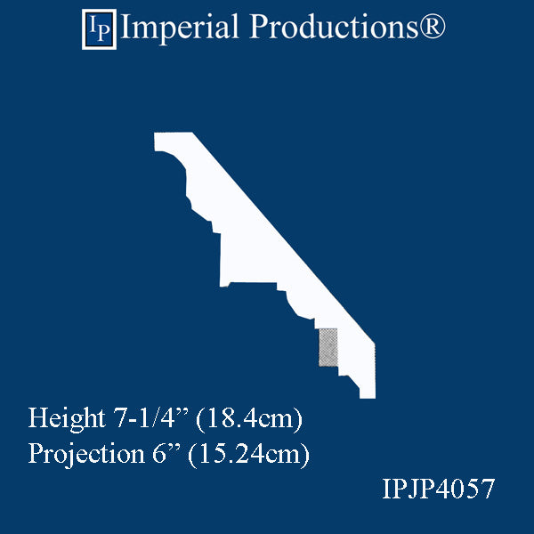 IPJP4057-POL-PK8 Federal Crown 7-1/4" High, Pack 8