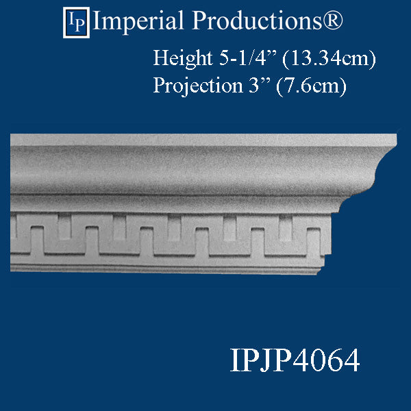 IPJP4064-POL-PK8 Federal Crown 5-1/4" High, Pack 8