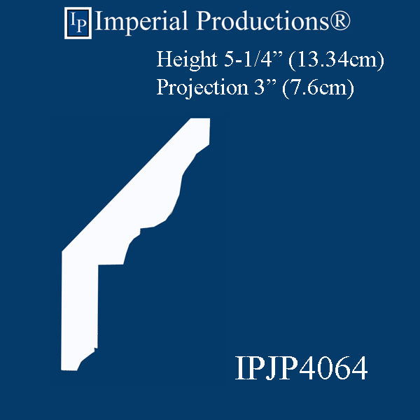 IPJP4064-POL-PK8 Federal Crown 5-1/4" High, Pack 8