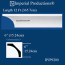 IPJP9200-POL-PK8 Modern Crown Diagonal 8-1/2", sold Pack of 8 - Custom Order