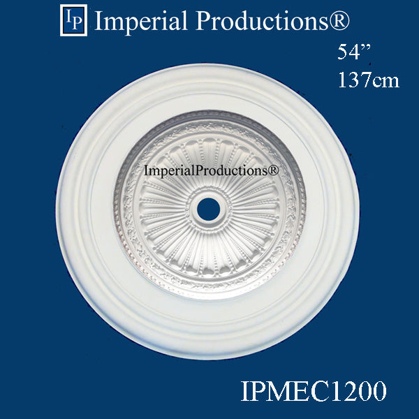 IPMEC1200-POL Ceiling Medallion 54" (137cm) ArchPolymer