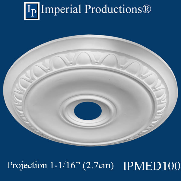 IPMED100-POL Federal Medallion 13" ArchPolymer, Add to Cart for Shipping or Free Depot Pickup