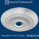 IPMED100-POL Federal Medallion 13" (33cm) ArchPolymer