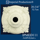 IPMED111-POL Victorian Medallion 20-3/4" (52.7cm) ArchPolymer Each