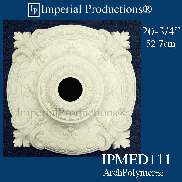 IPMED111-POL Victorian Medallion 20-3/4" (52.7cm) ArchPolymer