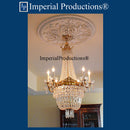 IPMED114-POL Acanthus Medallion 20-5/8" (52.4cm) ArchPolymer Each