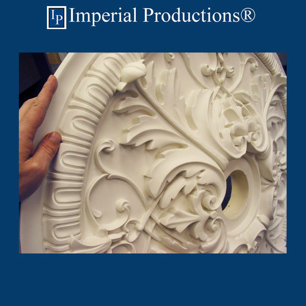 IPMED136-POL Acanthus Medallion 26-1/2" ArchPolymer Add to Cart for Shipping or Free Depot Pickup