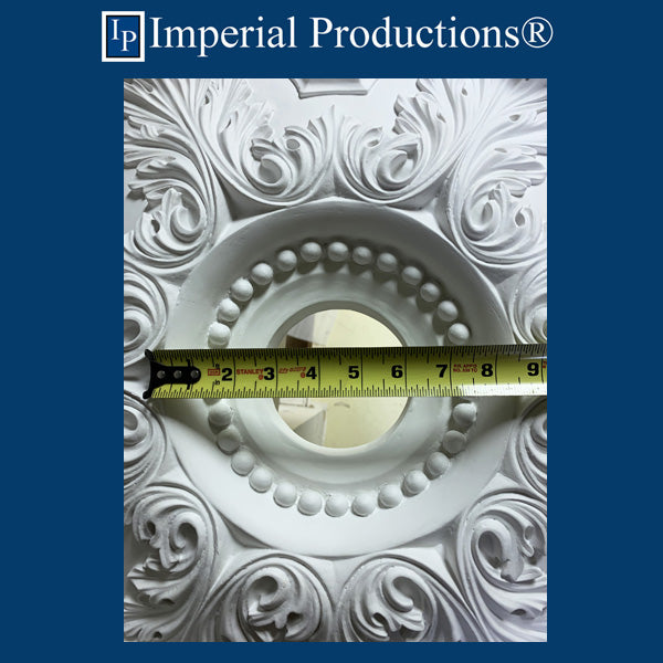 IPMED156-POL Acanthus Medallion 32-1/2" ArchPolymer Add to Cart for Shipping or Free Depot Pickup