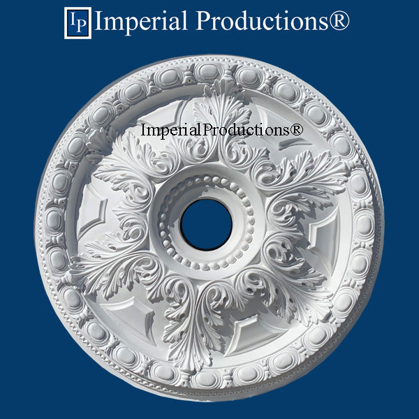 IPMED158-POL Acanthus Medallion 60" ArchPolymer Add to Cart for Shipping costs or Free Depot Pickup