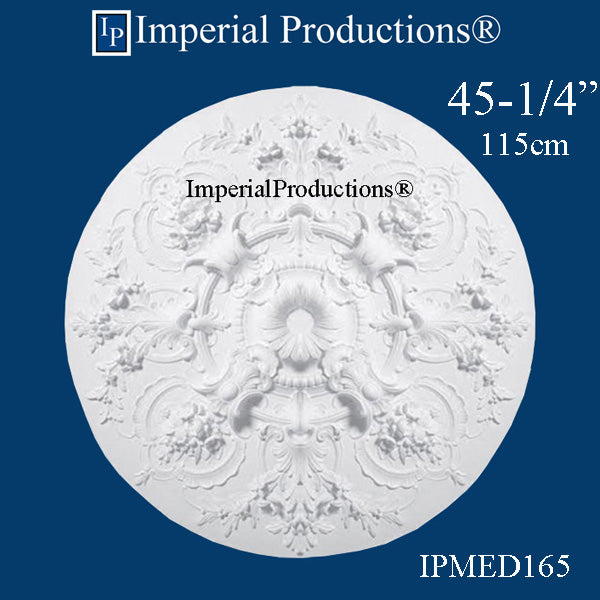 IPMED165-POL Medallion with kit 45-1/4" (115cm) ArchPolymer Each