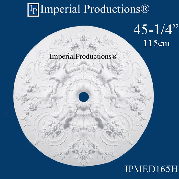 IPMED165H-POL Medallion with Kit 45-1/4" (115cm) ArchPolymer Pack each