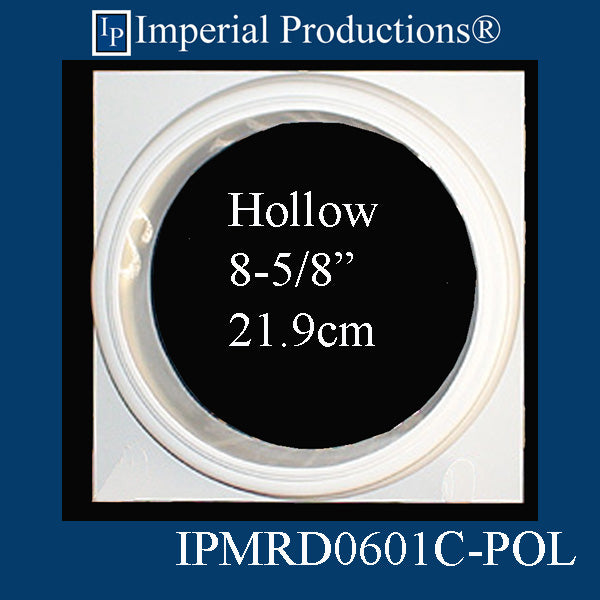 IPMRD0601C-POL-PK2 Tuscan Capital - Hole 8-5/8" Pack of 2