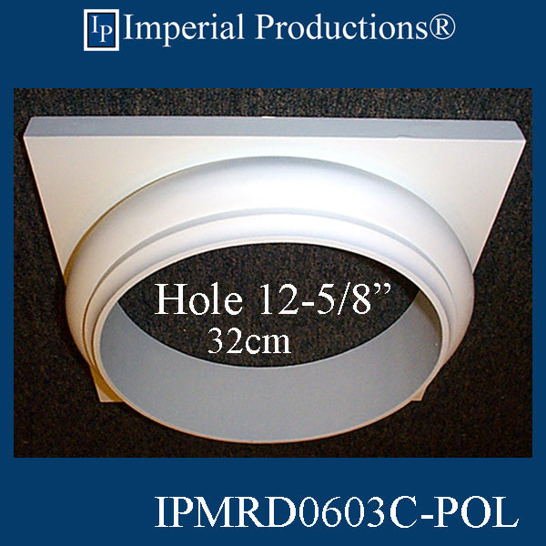 IPMRD0603C-POL-PK2 Tuscan Capital Hole 12-5/8" Pack of 2