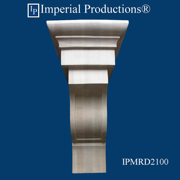 IPMRD2100-MAP Mission Corbel 15" high x 8" wide x 7-3/4" deep Hard Maple Pack of 2