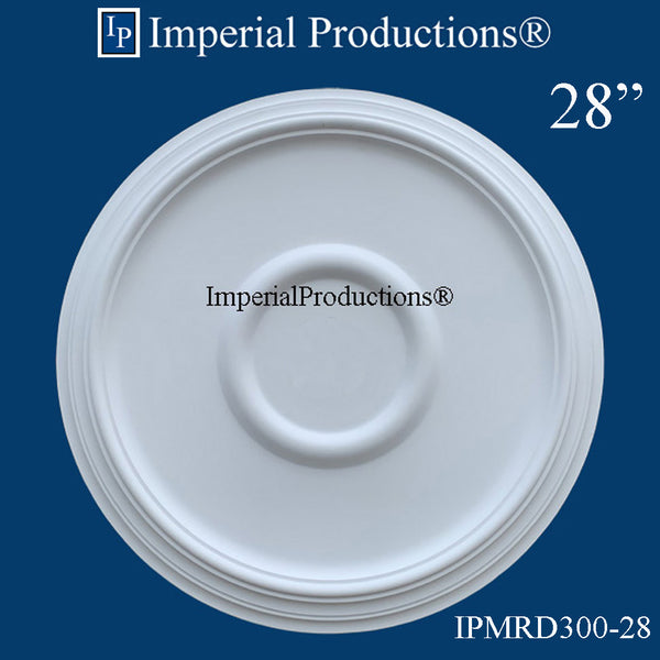 IPMRD30028-POL Medallion/Rosette 28" (71.12cm) ArchPolymer