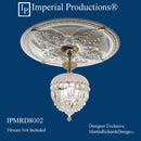 IPMRD8002-POL Acanthus Medallion 28" (71cm) ArchPolymer Each