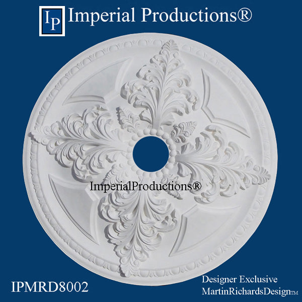 IPMRD8002-POL Acanthus Medallion 28" ArchPolymer Add to Cart for Shipping or Free Depot Pickup