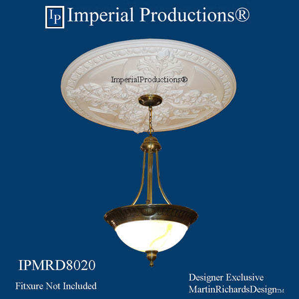 IPMRD8020-POL Medallion 23-1/2 inches ArchPolymer, Add to Cart for Shipping or Free Depot Pickup