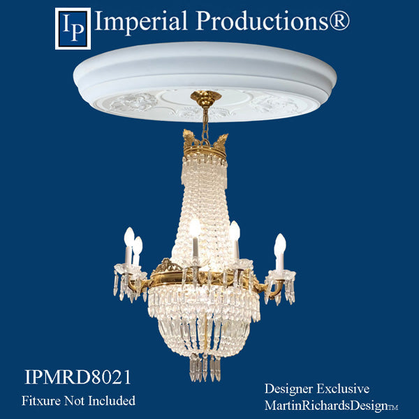 IPMRD8021-POL Victorian Medallion/Surface Mount Dome 48" (121.9cm) ArchPolymer
