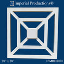 IPMRD8030-POL Modern Medallion 28 x 28 inches ArchPolymer