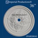 IPMRD8041-POL Acanthus Medallion 36" (91.4cm) ArchPolymer