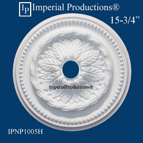 IPNP1005H-POL Federal Ceiling Medallion 15-3/4" (40cm) ArchPolymer