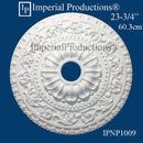 IPNP1009-POL Art Nouveau Medallion 23-3/4" (60.3cm) ArchPolymer
