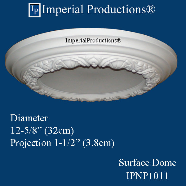 IPNP1011-POL Surface Dome 12-5/8" (32cm) ArchPolymer