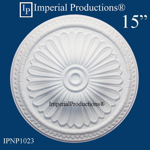 IPNP1023-POL Federal Medallion 15" ArchPolymer, Add to Cart for Shipping or Free Depot Pick Up
