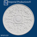 IPNP1029-POL Art Nouveau Medallion 33" (83.82cm) ArchPolymer