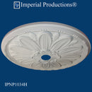 IPNP1034H-POL Art Nouveau Medallion 30" (76.2cm) ArchPolymer