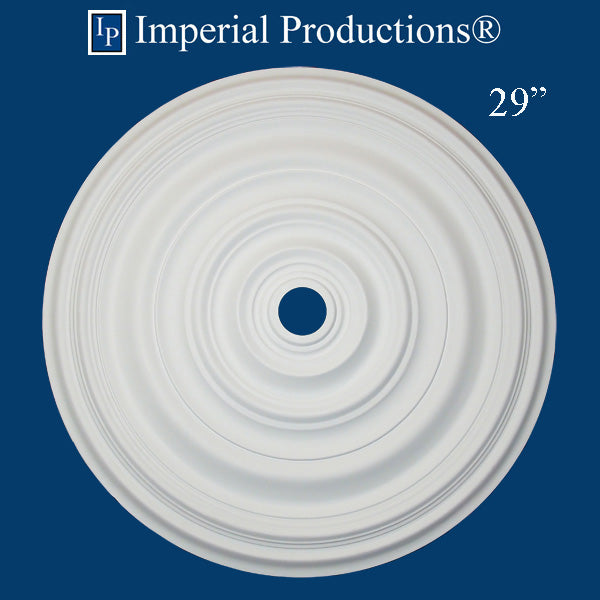 IPNP1035H-POL Art Deco Medallion 29" (73.66cm) ArchPolymer, Add to Cart for Shipping or Free Depot Pickup