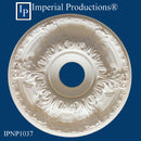 IPNP1037-POL Acanthus Medallion 23-1/2 inches ArchPolymer