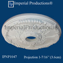 IPNP1047-POL Victorian Medallion 18" (45.7cm) ArchPolymer