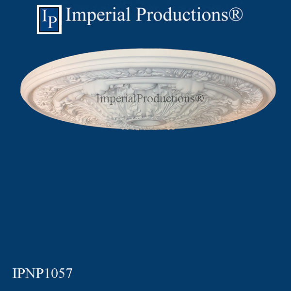 IPNP1057-POL Acanthus Medallion 30" ArchPolymer, Add to Cart for Shipping Costs or Free Depot Pickup