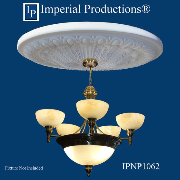 IPNP1062-POL Acanthus Medallion 28" ArchPolymer, Add to Cart for Shipping or Free Depot Pickup