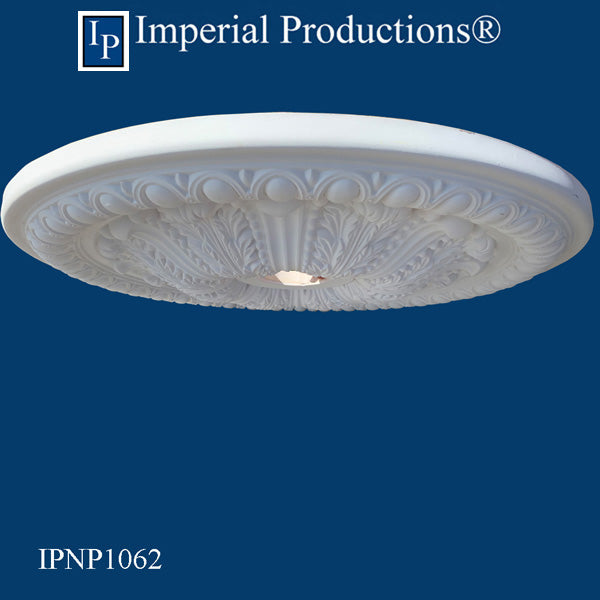 IPNP1062-POL Acanthus Medallion 28" ArchPolymer, Add to Cart for Shipping or Free Depot Pickup